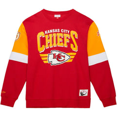 Kansas City Chiefs Gridiron Classics Allover 3.0 Pullover Sweatshirt Scarlet