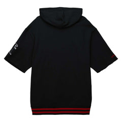 Atlanta Falcons Pre-Game Short Sleeve Pullover Hoodie Black