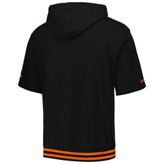 Cincinnati Bengals Pre-Game Short Sleeve Pullover Hoodie Black