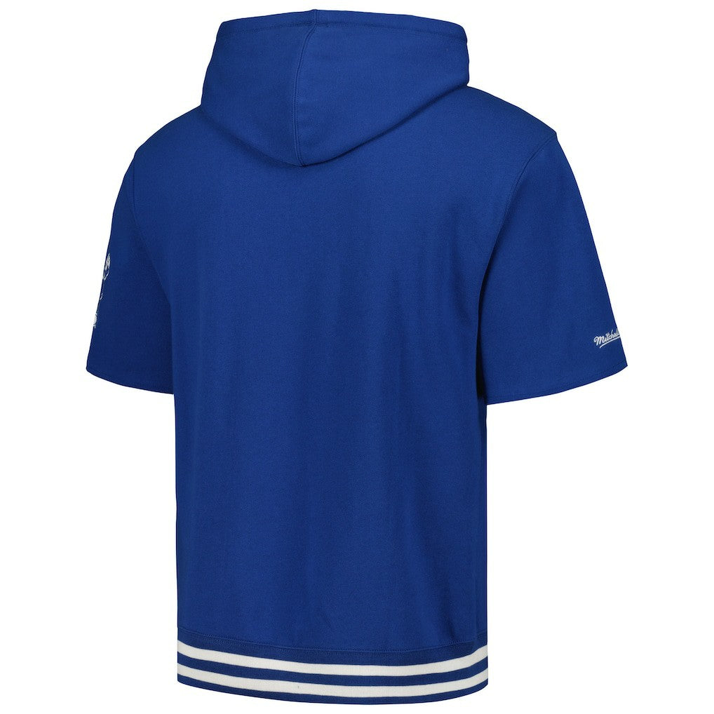Indianapolis Colts Pre-Game Short Sleeve Pullover Hoodie Royal