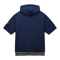 Dallas Cowboys Pre-Game Short Sleeve Pullover Hoodie Navy
