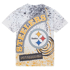 Pittsburgh Steelers Team Burst Sublimated T-Shirt White