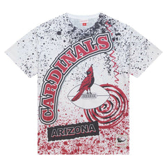 Arizona Cardinals Team Burst Sublimated T-Shirt White
