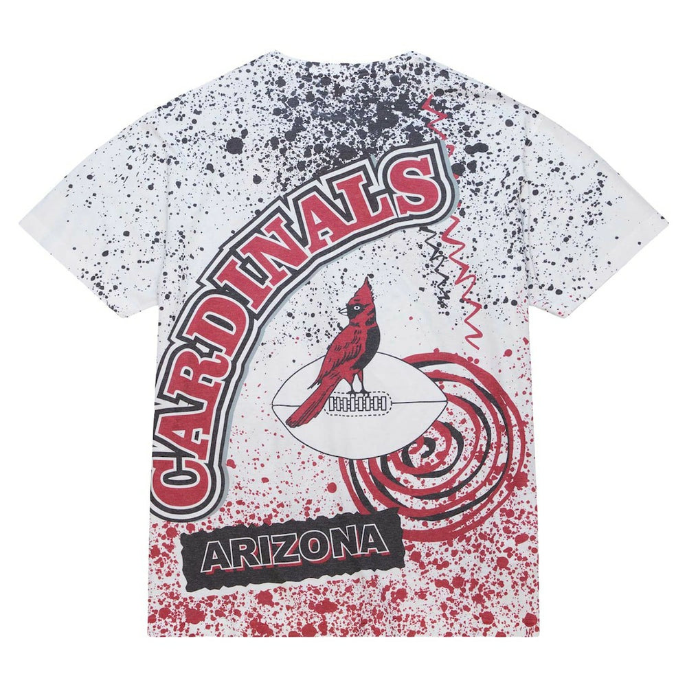 Arizona Cardinals Team Burst Sublimated T-Shirt White