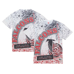 Atlanta Falcons Team Burst Sublimated T-Shirt White