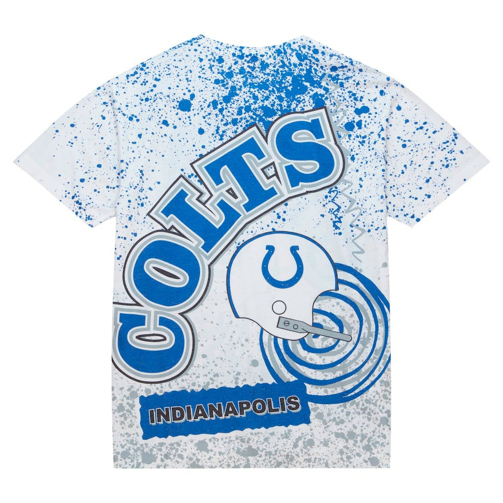 Indianapolis Colts Team Burst Sublimated T-Shirt White