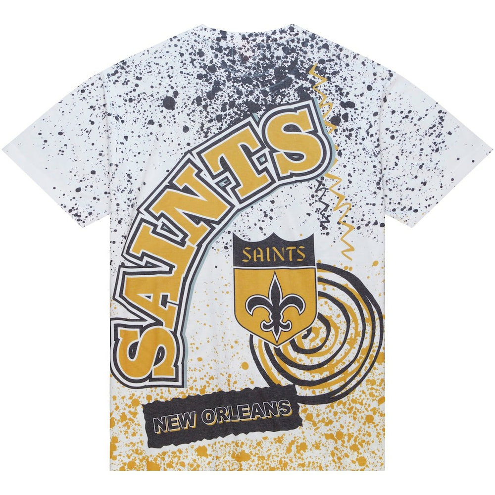New Orleans Saints Team Burst Sublimated T-Shirt White