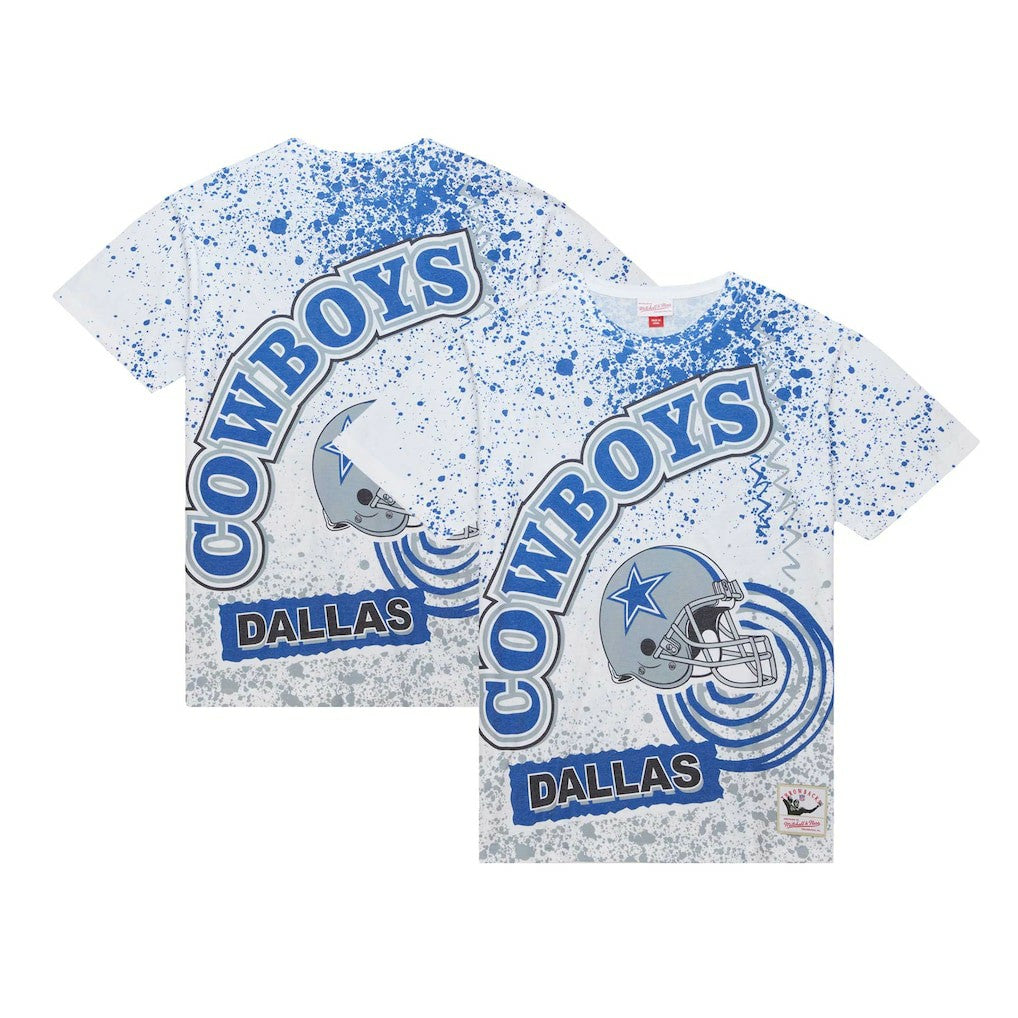 Dallas Cowboys Team Burst Sublimated T-Shirt White