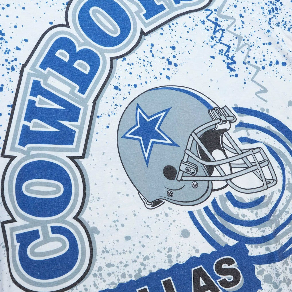 Dallas Cowboys Team Burst Sublimated T-Shirt White