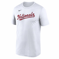 Washington Nationals Nike New Legend Wordmark Dri-FIT T-Shirt - White T-shirts