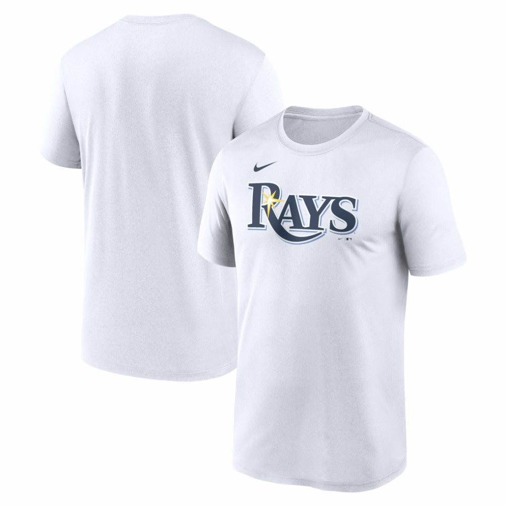 Tampa Bay Rays Nike New Legend Wordmark Dri-FIT T-Shirt - White T-shirts