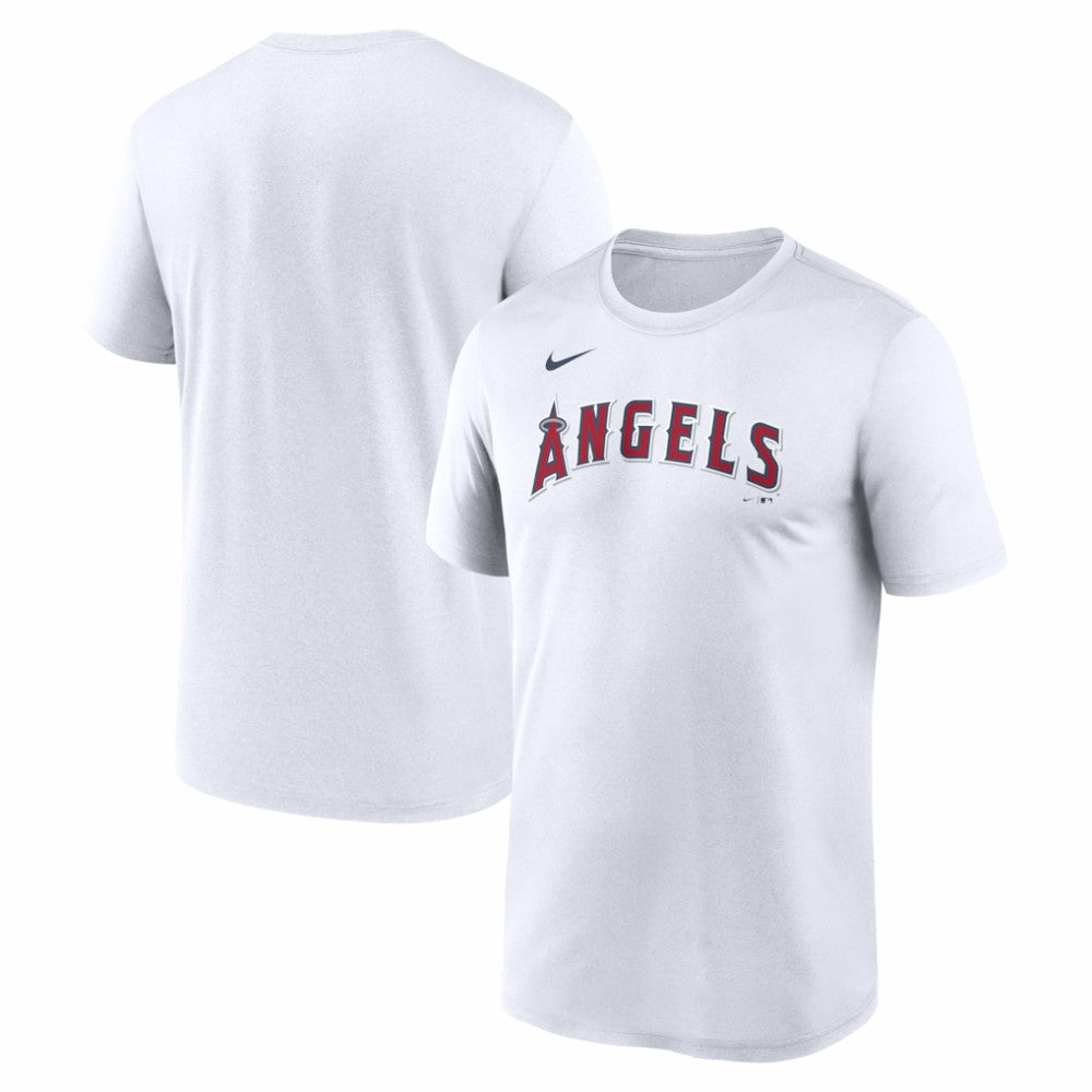 Los Angeles Angels Nike New Legend Wordmark Dri-FIT T-Shirt - White T-shirts