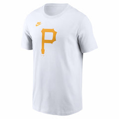 Pittsburgh Pirates Nike Cooperstown Collection Logo T-Shirt - White T-shirts