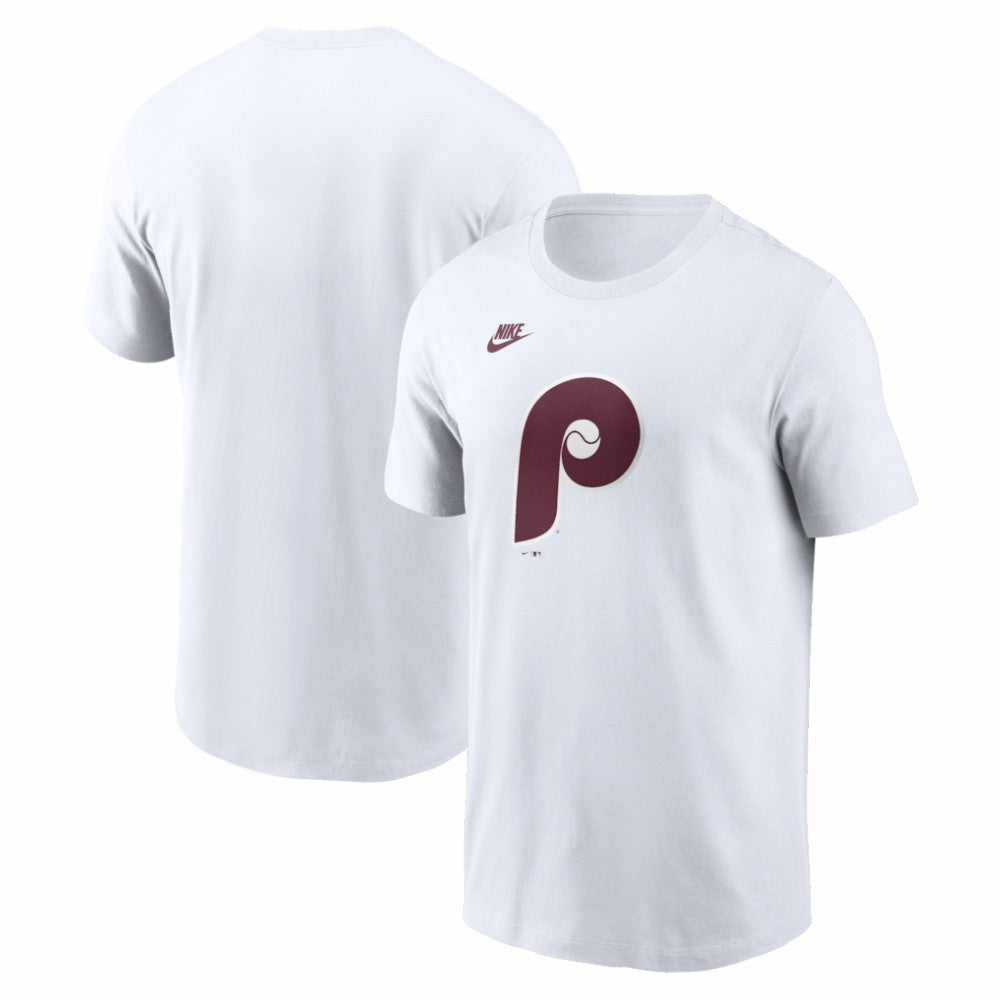 Philadelphia Phillies Nike Cooperstown Collection Logo T-Shirt - White T-shirts
