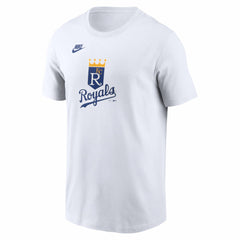 Kansas City Royals Nike Cooperstown Collection Logo T-Shirt - White T-shirts