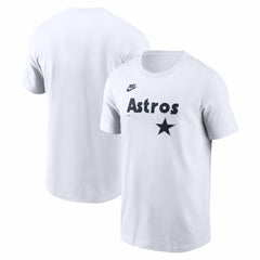 Houston Astros Nike Cooperstown Collection Logo T-Shirt - White T-shirts