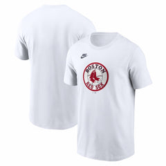 Boston Red Sox Nike Cooperstown Collection Logo T-Shirt - White T-shirts