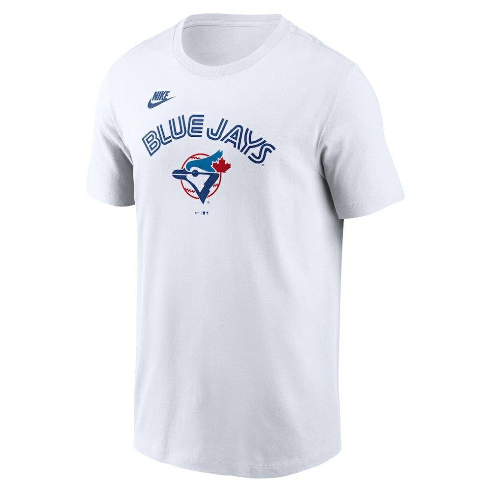 Toronto Blue Jays Nike Cooperstown Collection Wordmark T-Shirt - White T-shirts