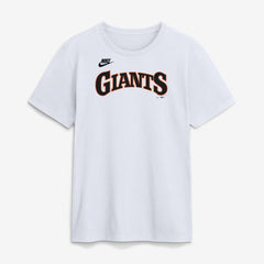 San Francisco Giants Nike Cooperstown Collection Wordmark T-Shirt - White T-shirts