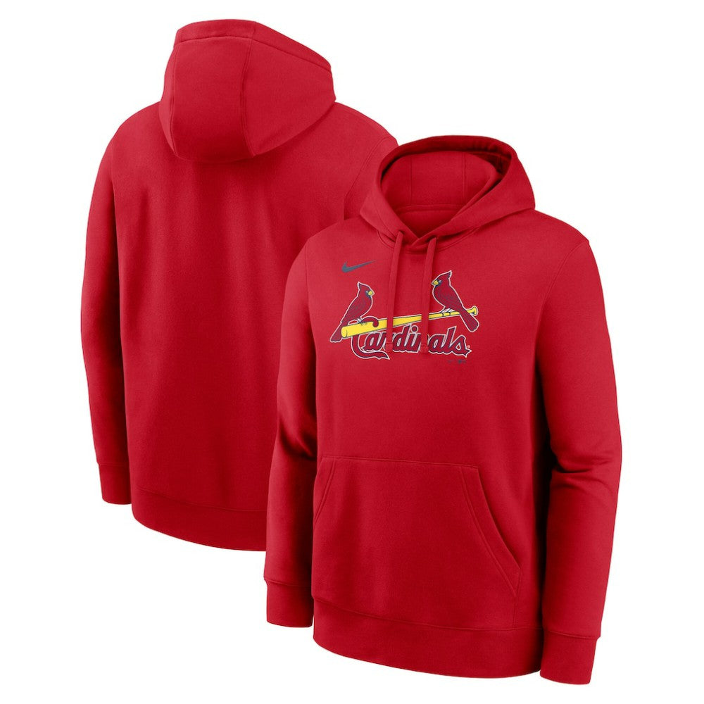 St. Louis Cardinals Nike Dri-Fit Club Hoodie - Red Hoodies