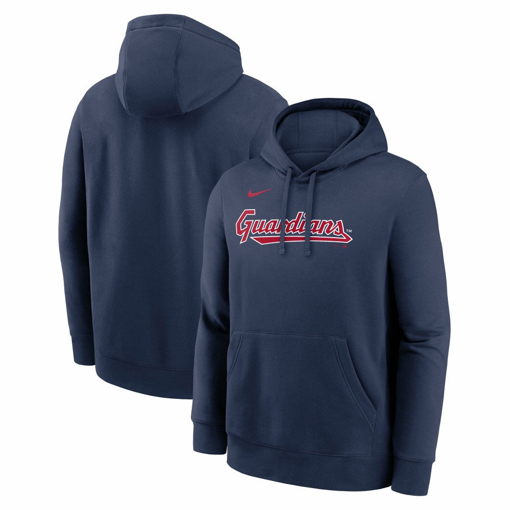 Cleveland Guardians Nike Dri-Fit Club Hoodie - Navy Hoodies