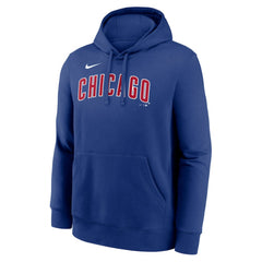 Chicago Cubs Nike Dri-Fit Club Hoodie - Royal Hoodies