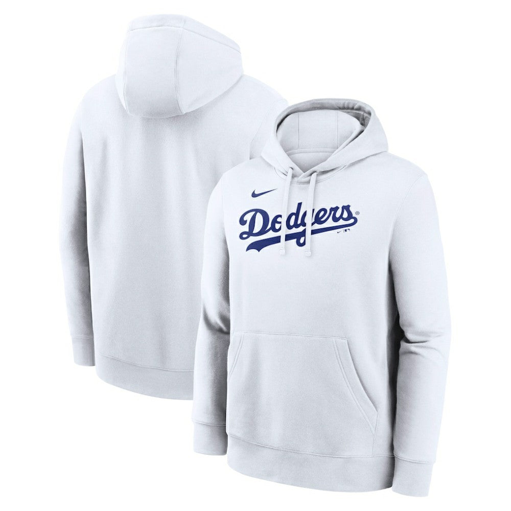 Los Angeles Dodgers Nike Dri-Fit Club Hoodie - White Hoodies