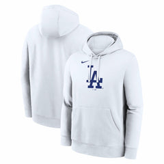 Los Angeles Dodgers Nike Logo Club Hoodie - White Hoodies