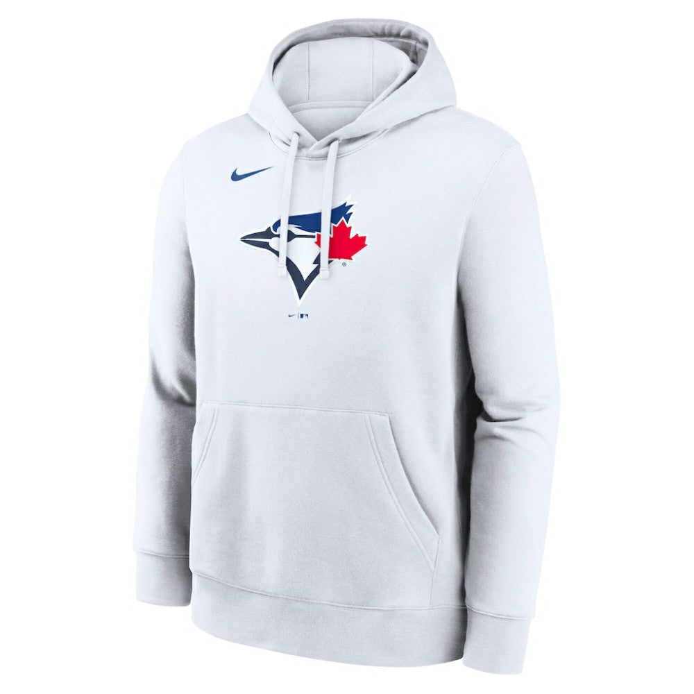 Toronto Blue Jays Nike Logo Club Hoodie - White Hoodies