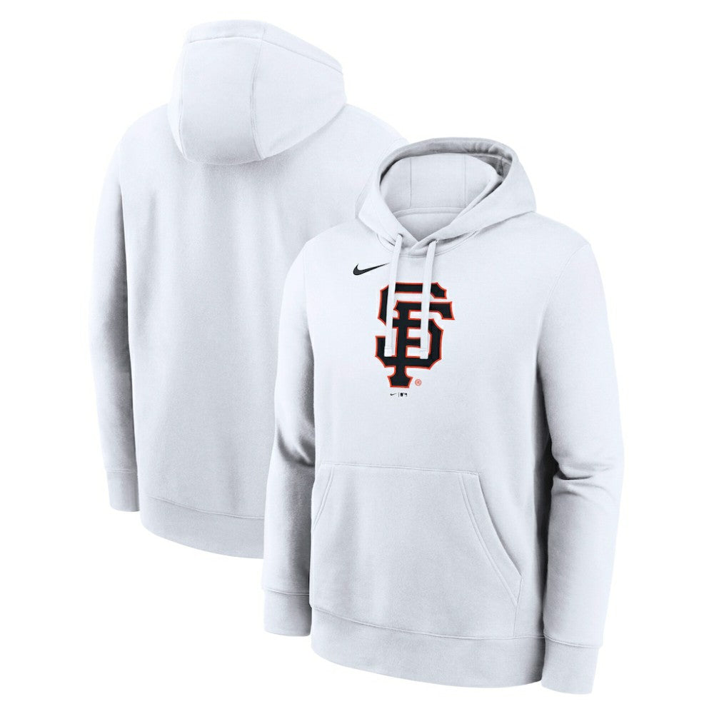 San Francisco Giants Nike Logo Club Hoodie - White Hoodies