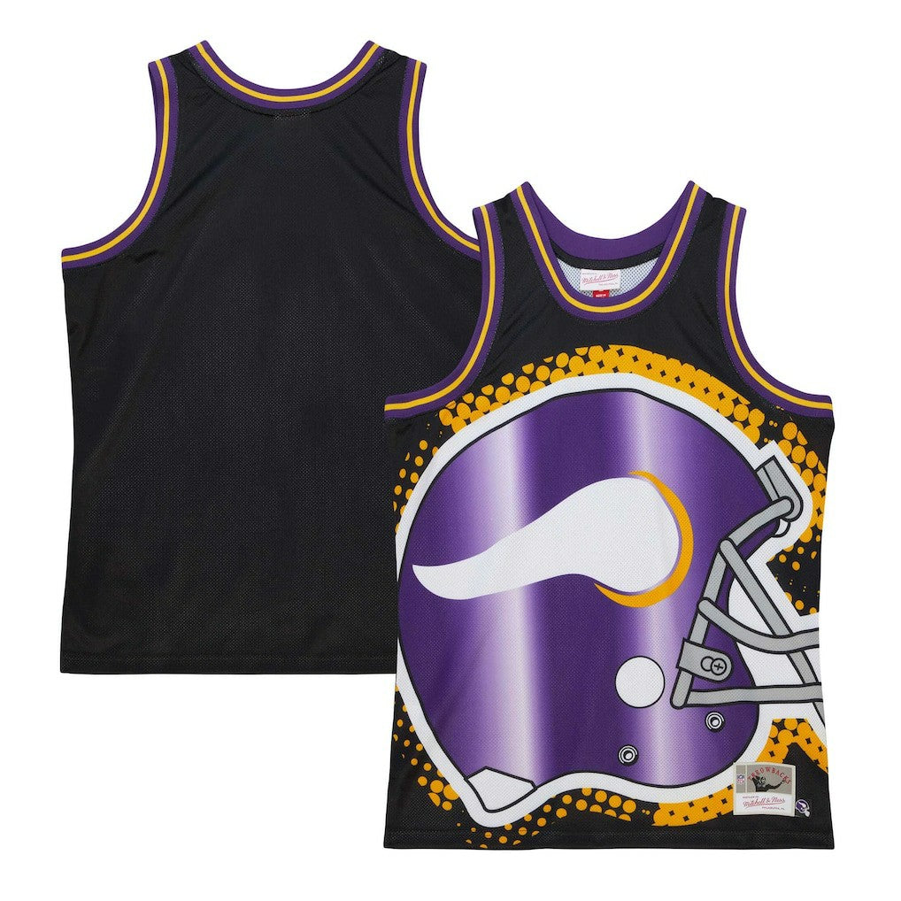 Minnesota Vikings Big Face 7.0 Fashion Tank Top Black