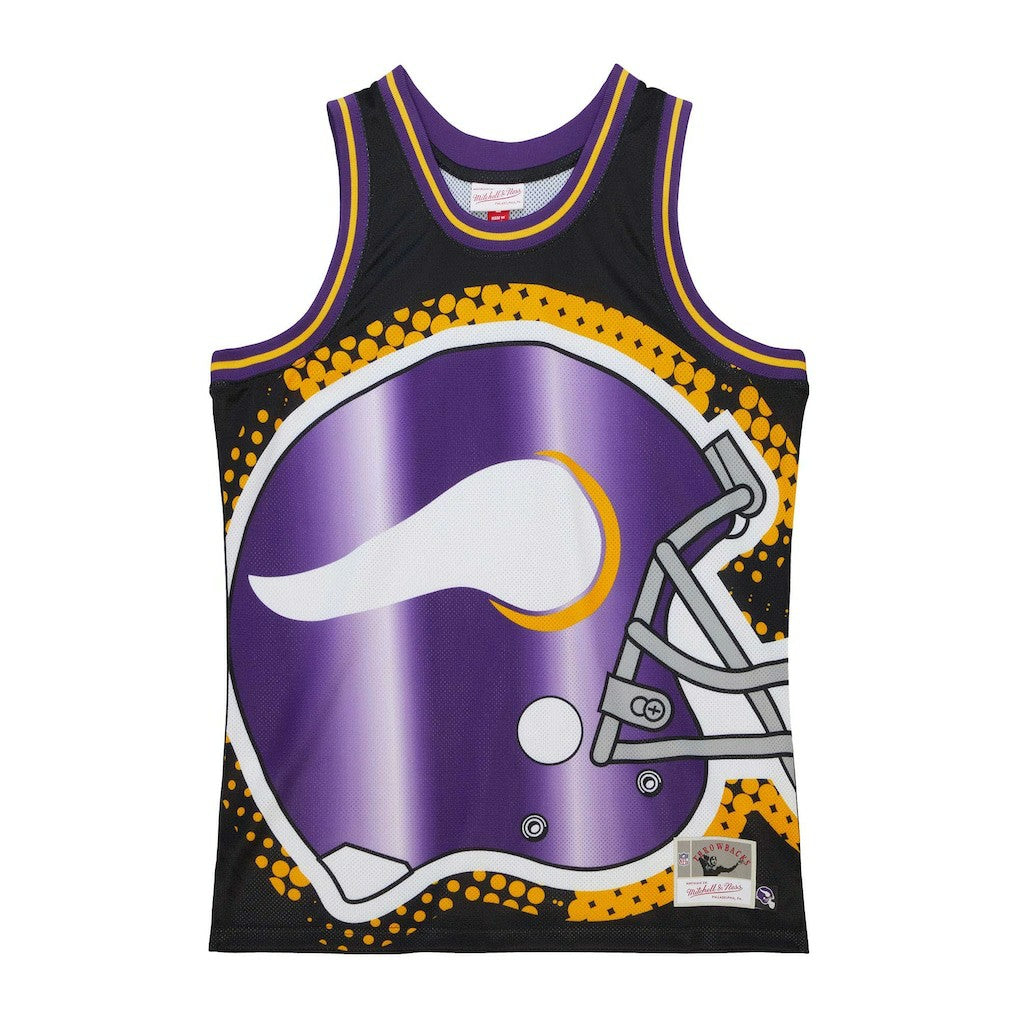Minnesota Vikings Big Face 7.0 Fashion Tank Top Black