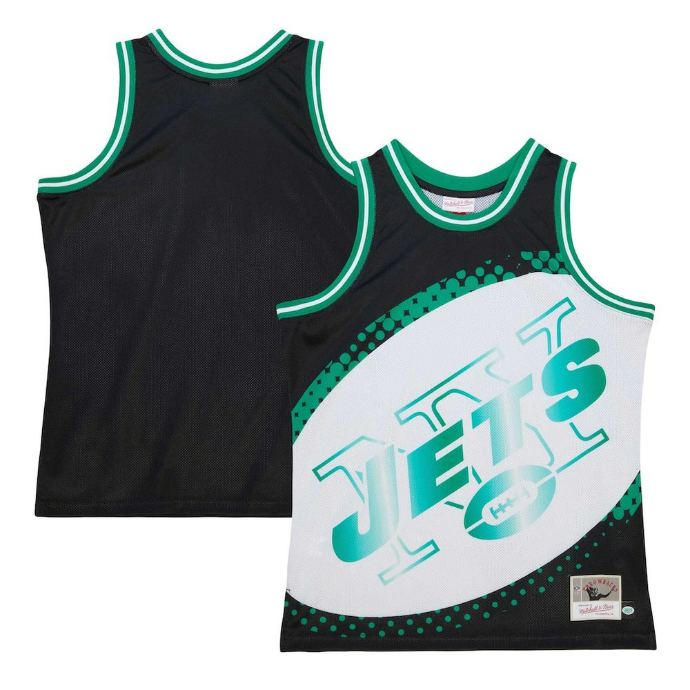New York Jets Big Face 7.0 Fashion Tank Top Black