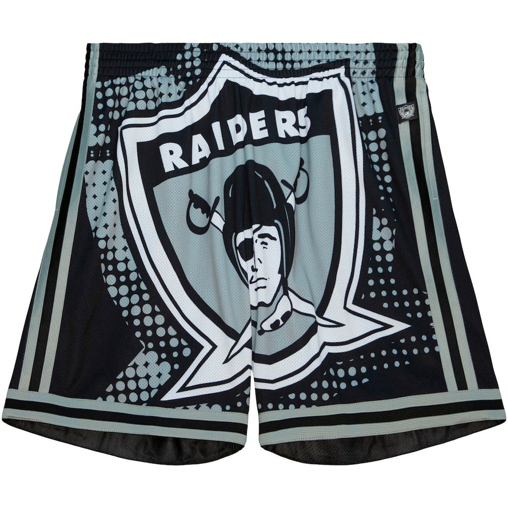 Las Vegas Raiders Big Face 7.0 Fashion Shorts Black