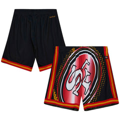San Francisco 49ers Big Face 7.0 Fashion Shorts Black