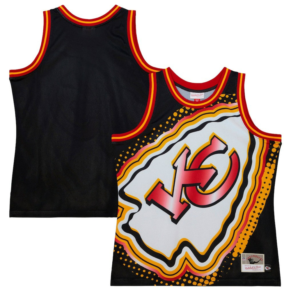 Kansas City Chiefs Big Face 7.0 Fashion Tank Top Black