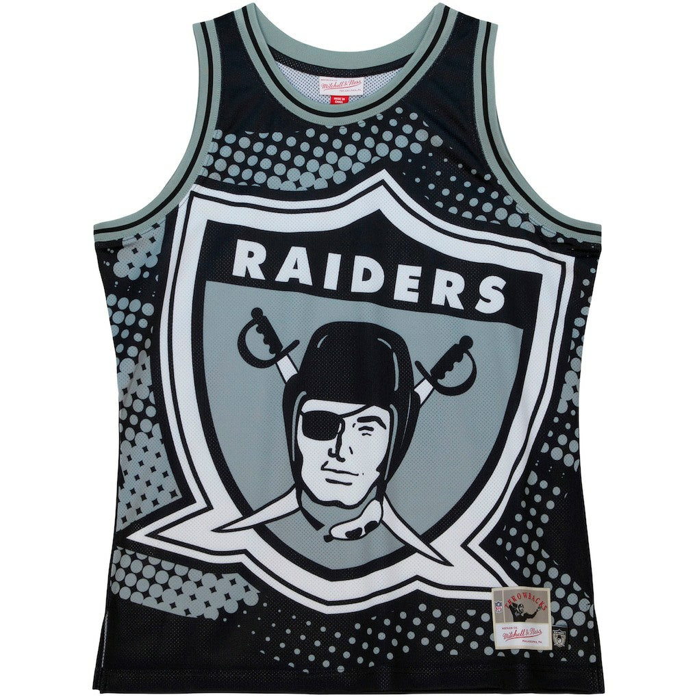 Las Vegas Raiders Big Face 7.0 Fashion Tank Top Black