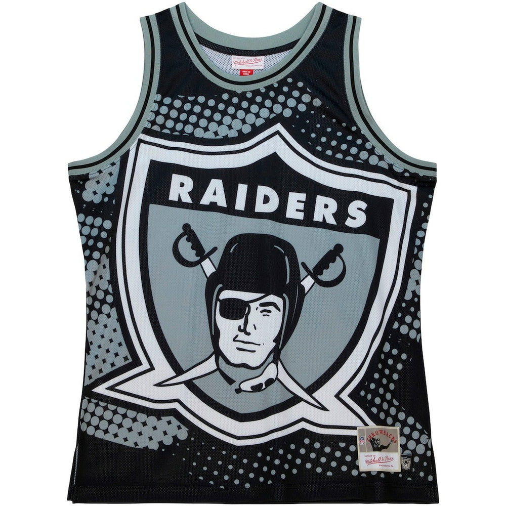 Las Vegas Raiders Big Face 7.0 Fashion Tank Top Black