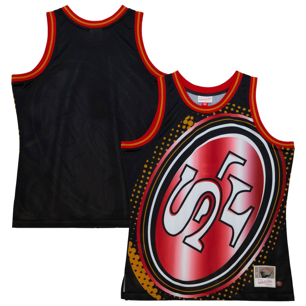 San Francisco 49ers Big Face 7.0 Fashion Tank Top Black