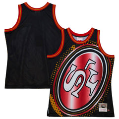 San Francisco 49ers Big Face 7.0 Fashion Tank Top Black