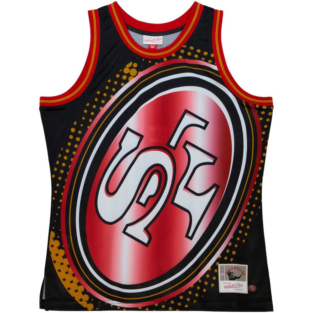 San Francisco 49ers Big Face 7.0 Fashion Tank Top Black