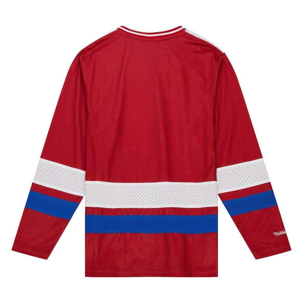 Buffalo Bills Women's Big Face 7.0 Long Sleeve Jersey T-Shirt Red