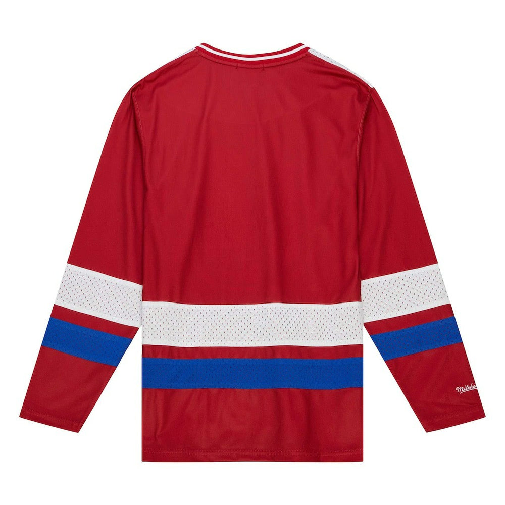 Buffalo Bills Women's Big Face 7.0 Long Sleeve Jersey T-Shirt Red