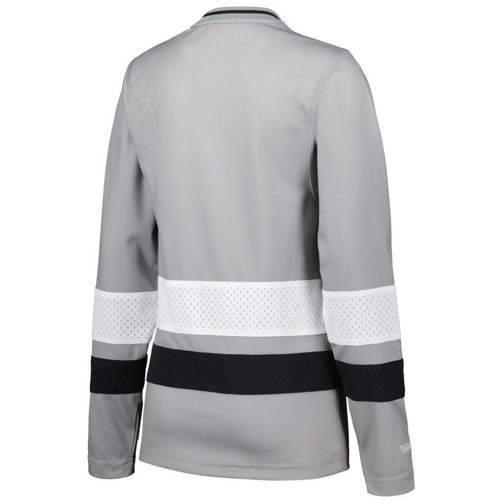 Las Vegas Raiders Women's Big Face 7.0 Long Sleeve Jersey T-Shirt Silver