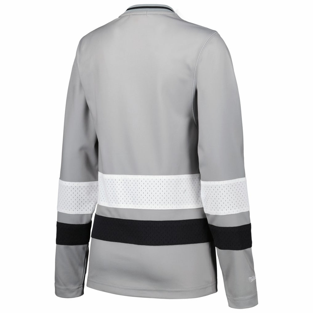 Las Vegas Raiders Women's Big Face 7.0 Long Sleeve Jersey T-Shirt Silver
