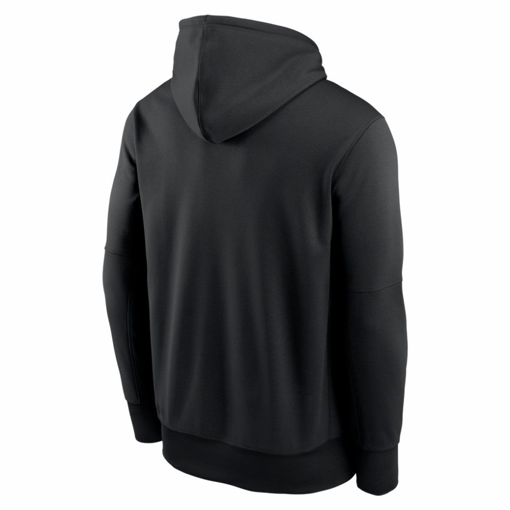 San Francisco Giants Nike Primary Wordmark Therma Hoodie - Black Hoodies