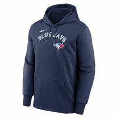Toronto Blue Jays Nike Primary Wordmark Therma Hoodie - Navy Hoodies