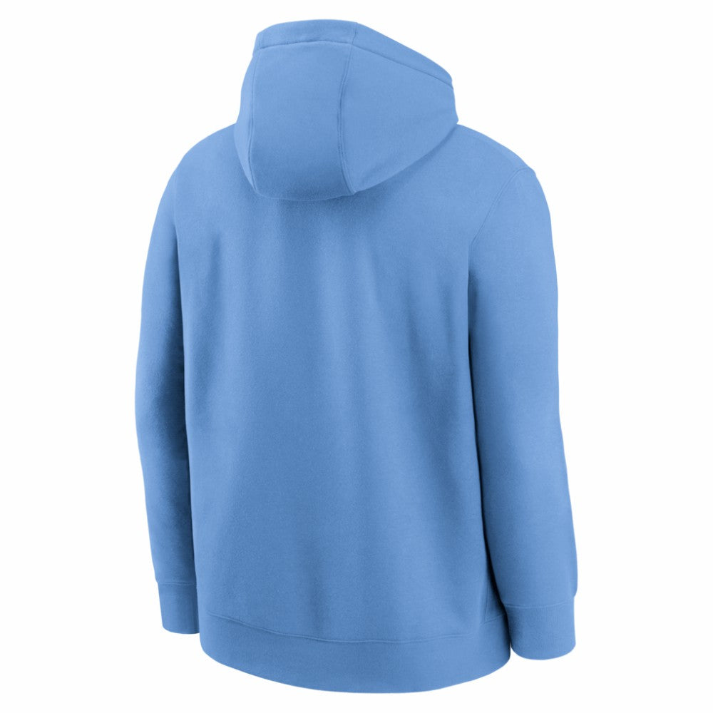 Toronto Blue Jays Nike Cooperstown Collection Wordmark Club Hoodie - Powder Blue Hoodies