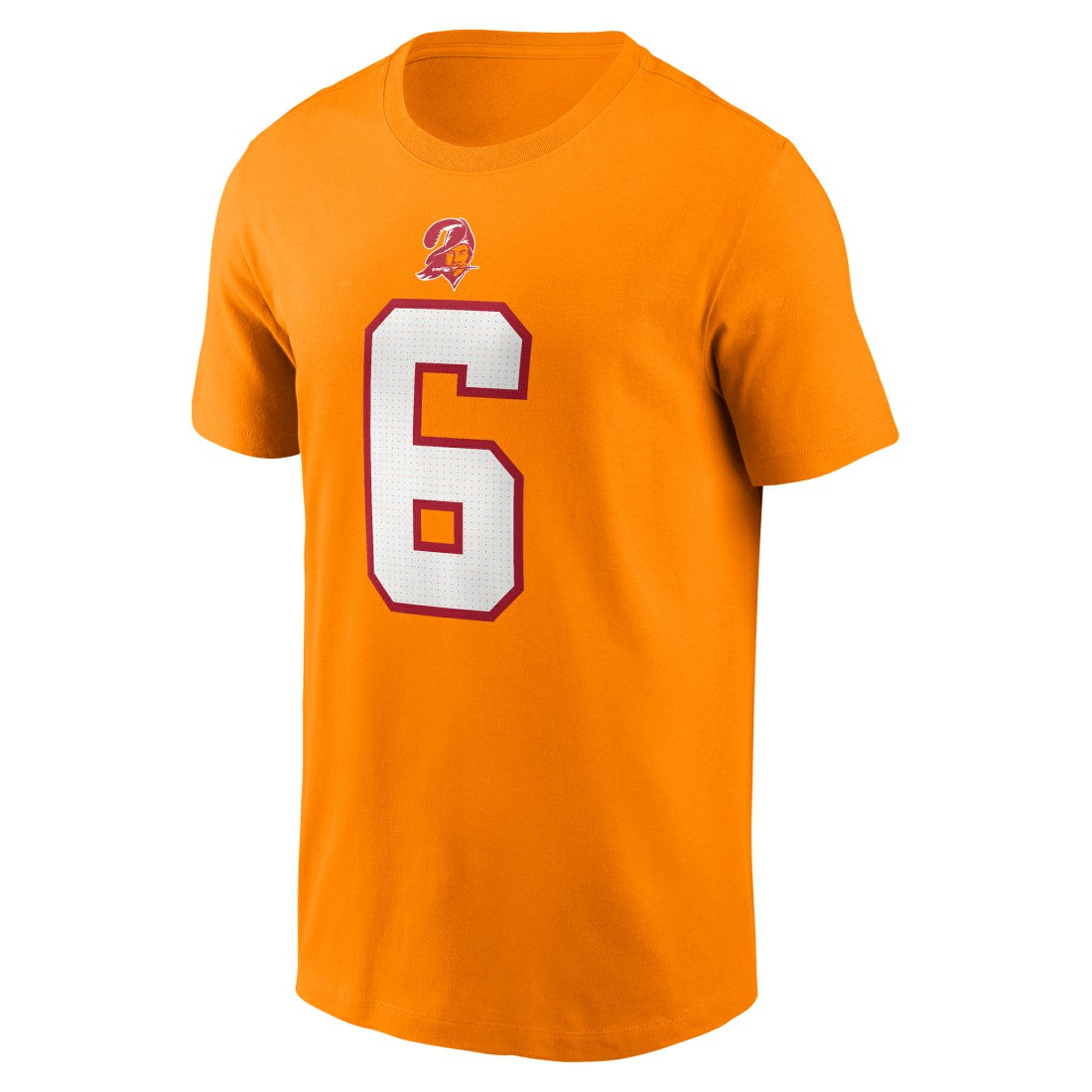 Baker Mayfield Tampa Bay Buccaneers Player Name & Number T-Shirt Orange