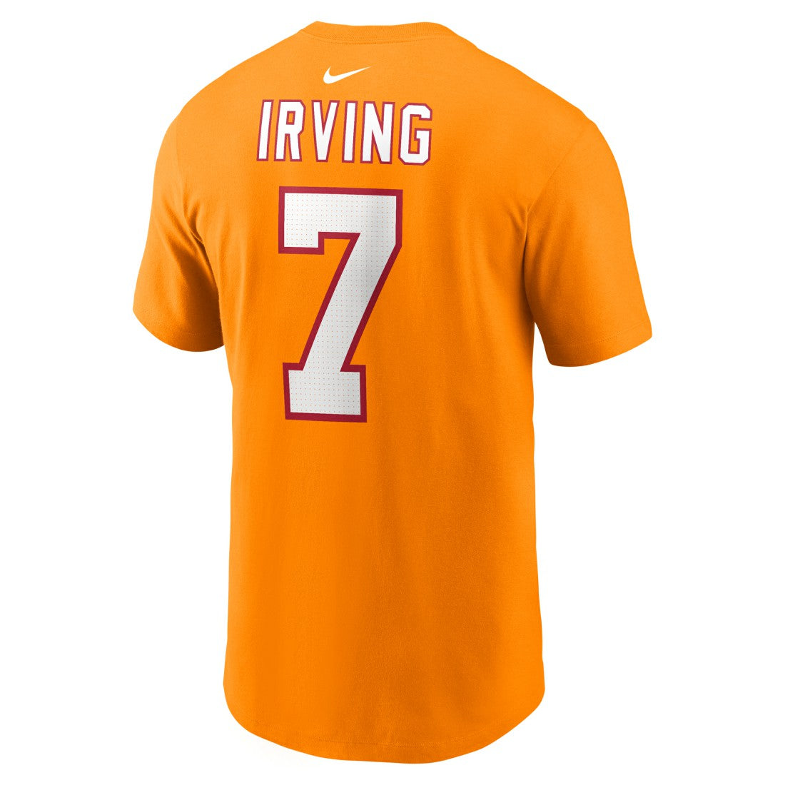Bucky Irving Tampa Bay Buccaneers Player Name & Number T-Shirt Orange